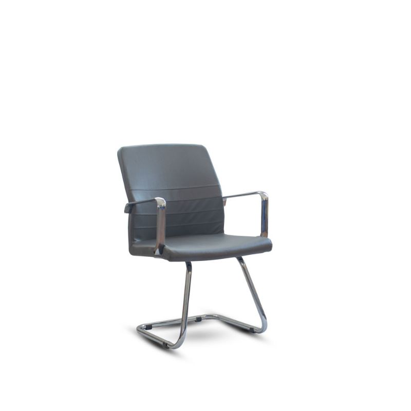 صورة كرسي ارسنال مكتبي ثابت شاسيه نيكل